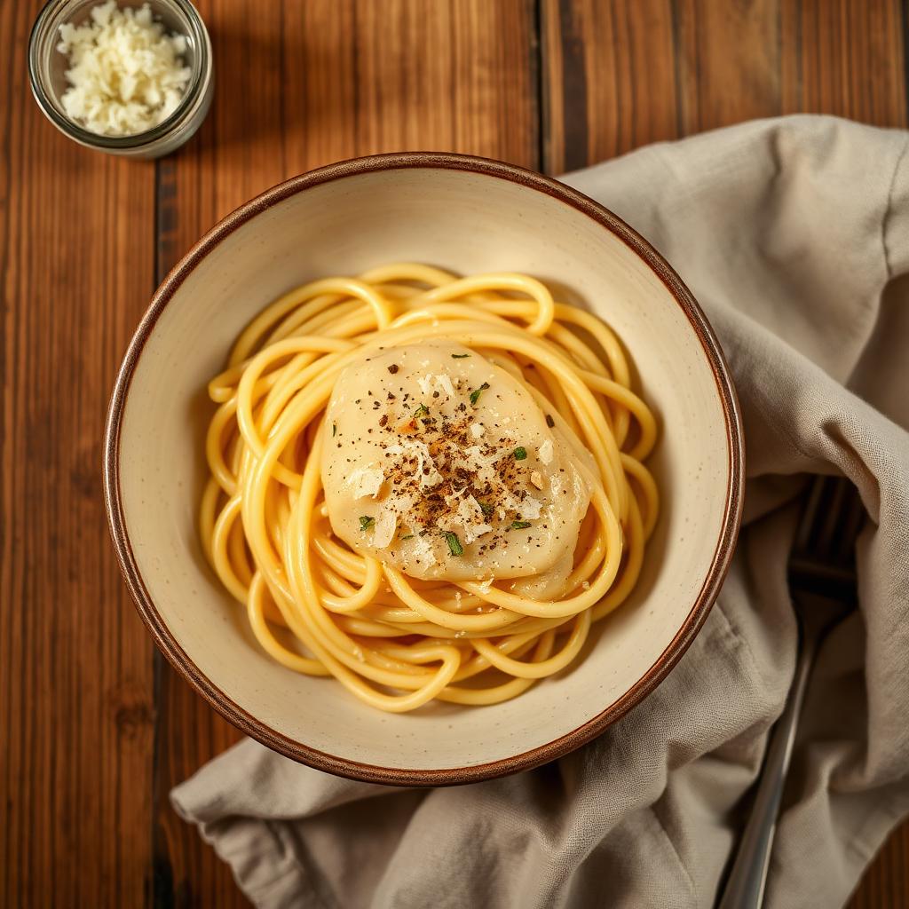 Cacio e pepe, the real one